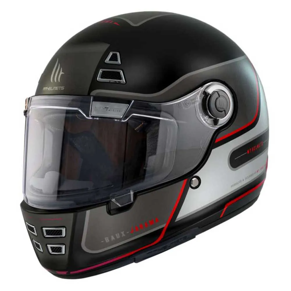 MT Helmets Capacete integral Jarama Baux Preto | Motardinn Integrais