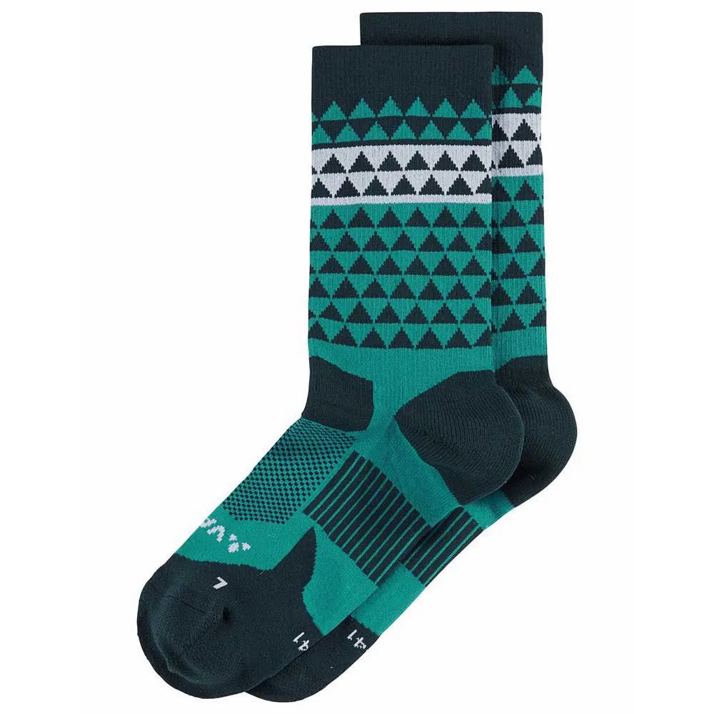 VAUDE Unisex Bike Socks Mid - Fahrradsocken Für Wandern & Freizeit