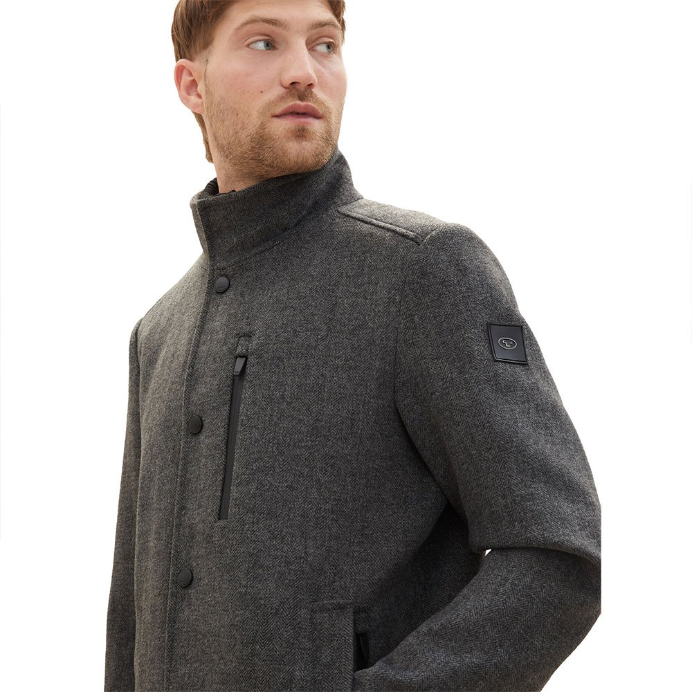 Tom tailor 1037362 Wool 2In1 Coat Grey | Dressinn | Kurzmäntel