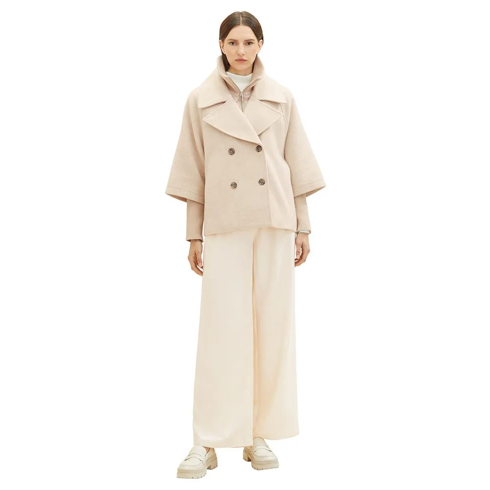 Tom tailor 1038677 Cape jacket Beige | Dressinn