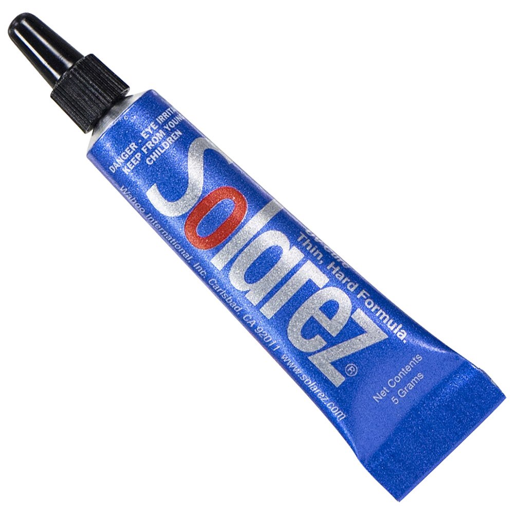 Solarez 5g Thin Hard Fly Repair UV Resin Blue Tube Clear
