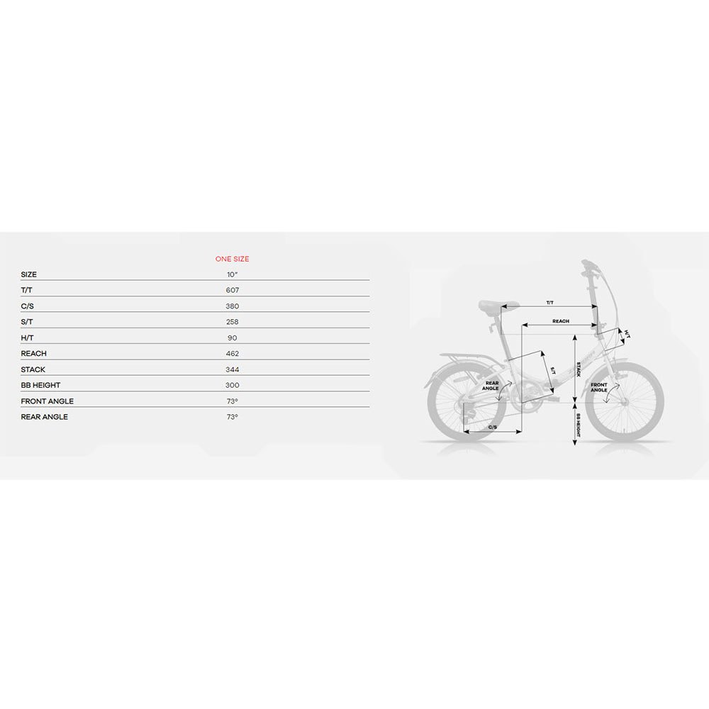 Bicicleta Plegable 20´´ Zambra 2022, Negro | Bikeinn