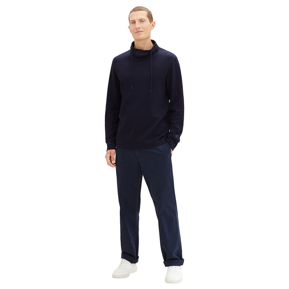 tailor 1037847 T-Shirt Snood Blue| Tom Sleeve Dressinn Structured Short