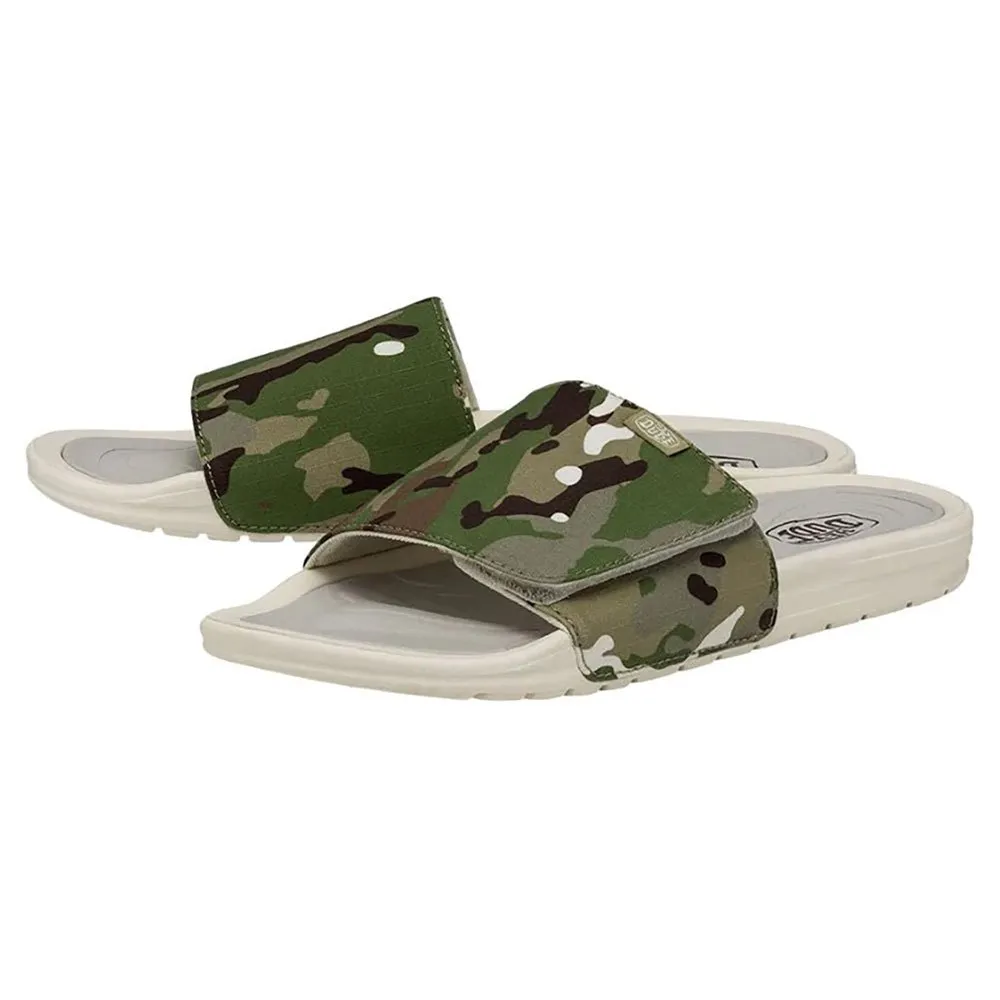 Hey dude Phoenix Camo slides Green | Dressinn display picture 1
