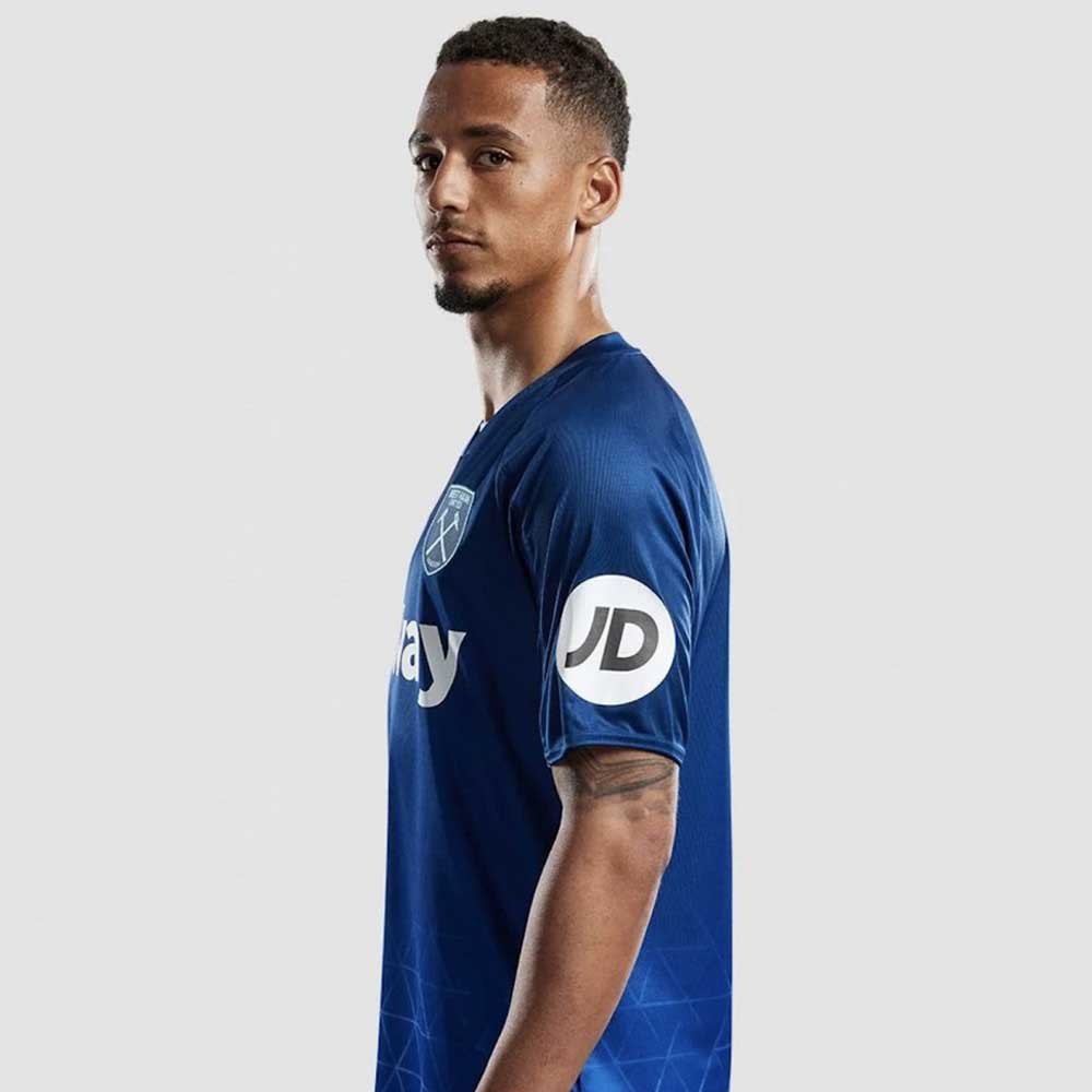 Umbro West Ham United FC Short Sleeve T-Shirt Third Blue| Goalinn