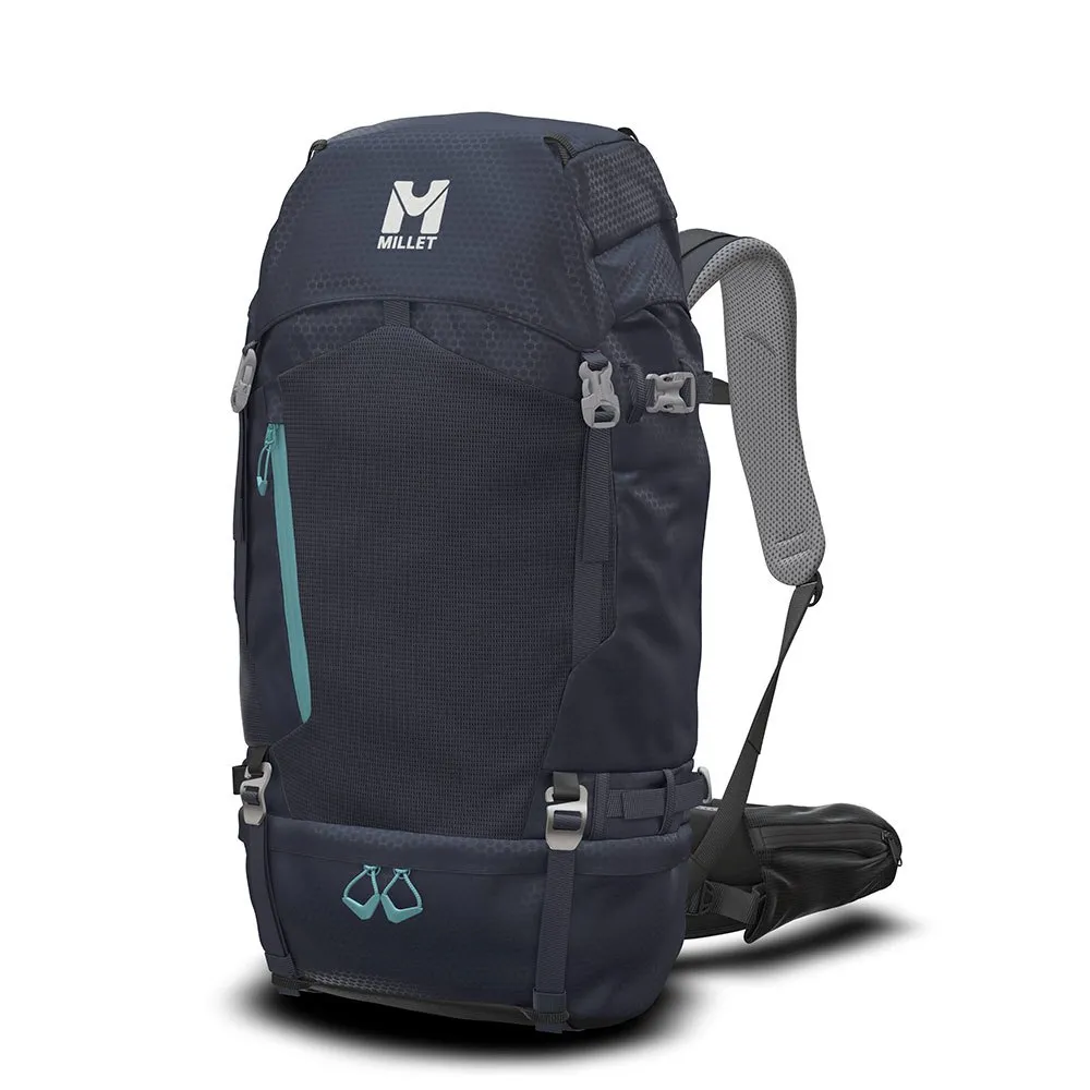 Sac à Dos Millet Ubic 40L - Randonnée Unisexe Sans Armature - Capacité 31-40L - Noir - 8