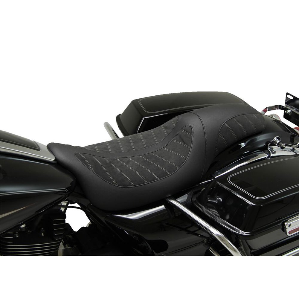 Mustang シート F Kodlin On Piece Signature Series 2-Up Harley Davidson  Dresser/Tourimg