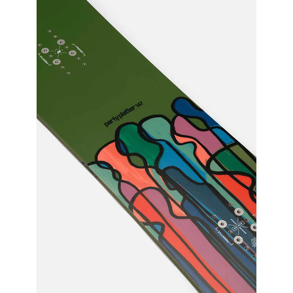 K2 Party Platter スノーボード 緑 | Snowinn ボード