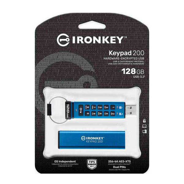 Kingston Ironkey Keypad200 128GB Pendrive