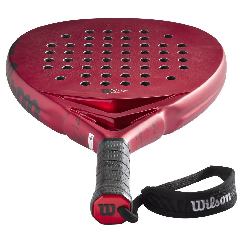 Wilson Bela Junior V2 Padel Racket Red | Smashinn