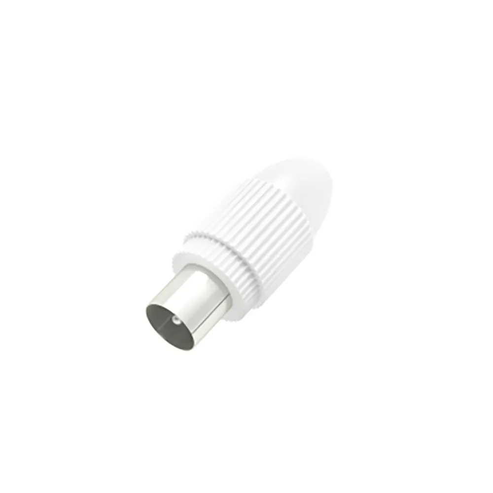 Hama Blindado Conector Coaxial Transparente | Techinn