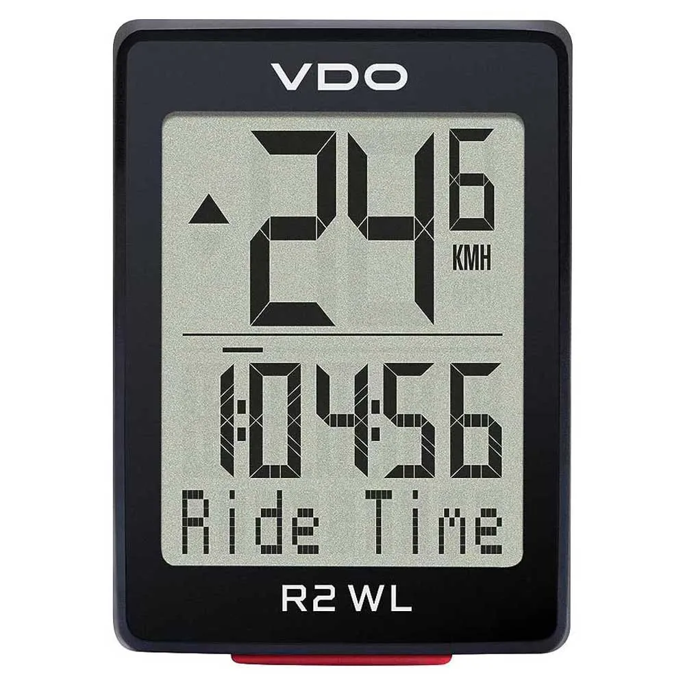 Vdo Computer Box VDO R2 WL ATS cycling computer, Clear | Bikeinn