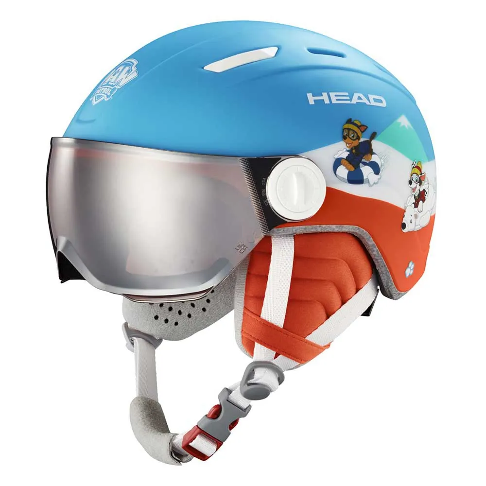 Head Mojo Visor パウパトロール ジュニアヘルメット 青| Snowinn