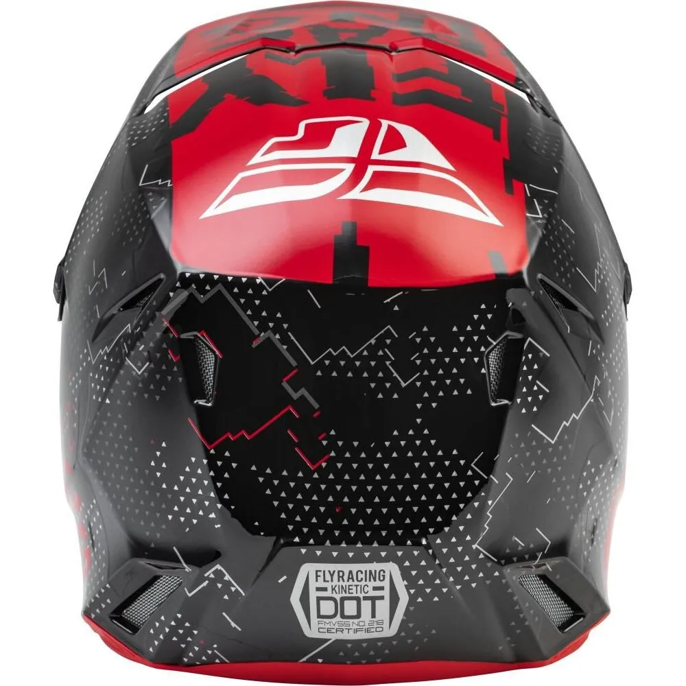 Fly racing Kinetic Scan Motocross Helmet Red | Motardinn