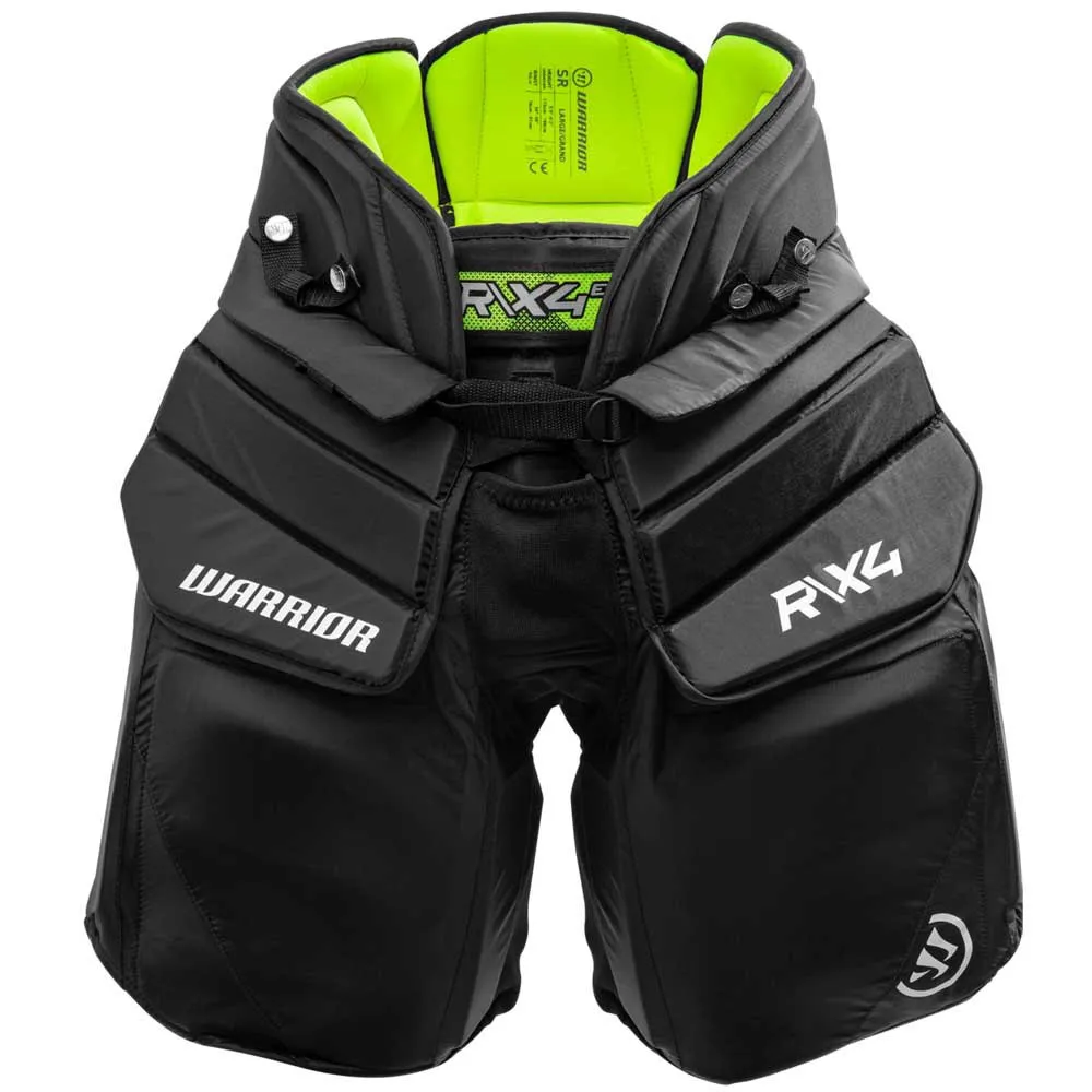 Warrior X4 E Senior ホッケー ゴーリー パンツ 緑| Hockey