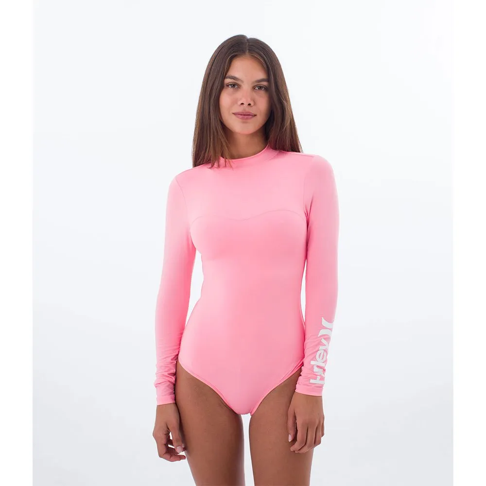 Costume Intero Donna Rashguard - Manica Corta, Asciugatura Rapida - Poliestere/Spandex - Foto 4
