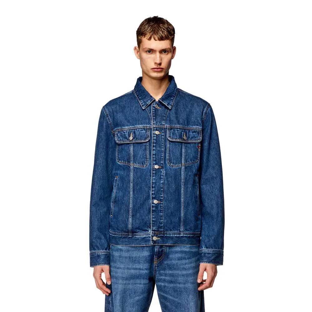 Diesel A03885-09I27 Barcy デニムジャケット 青 | Dressinn