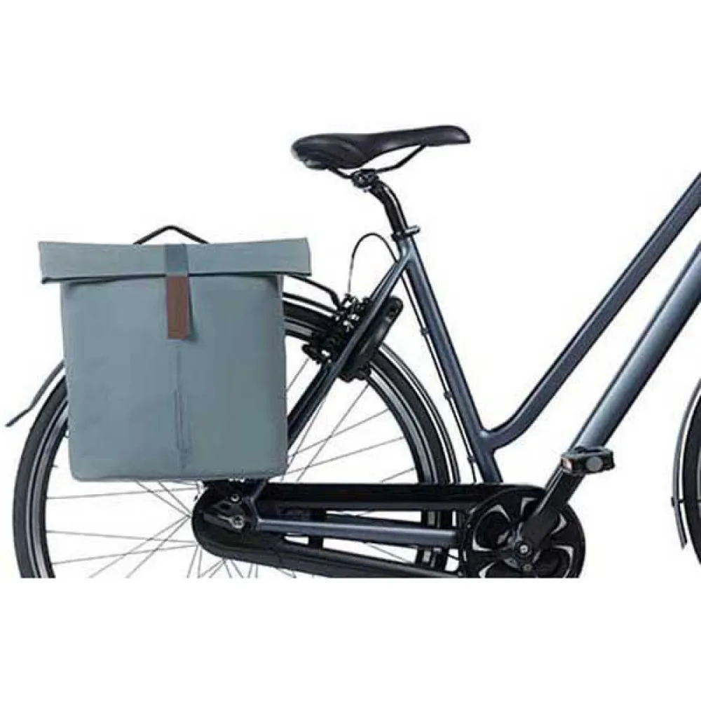 Basil City panniers 28-32L, Blue | Bikeinn