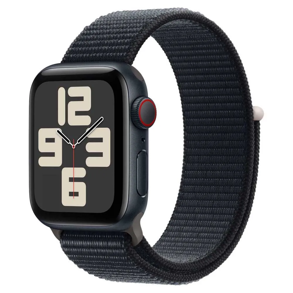 Apple SE GPS + Cellular 44 mm Sport Loop watch 黒 | Bikeinn 腕時計