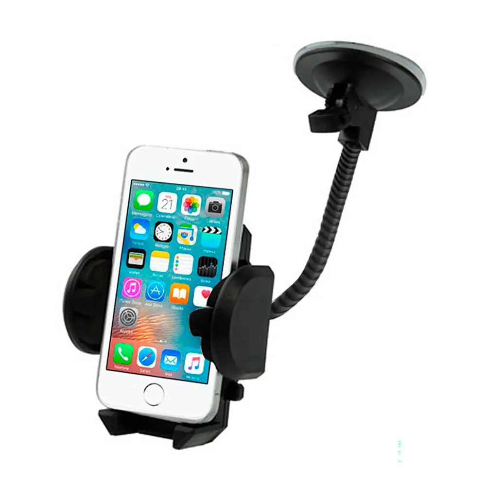 Cool Long Arm Suction Cup Car Phone Holder Clear Techinn