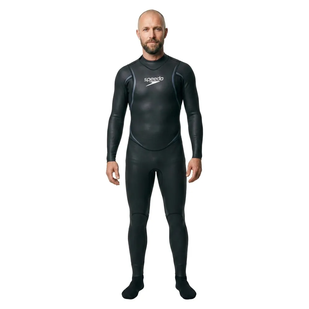 Speedo Proton 長袖ネオプレンウェットスーツ 黒| Swiminn