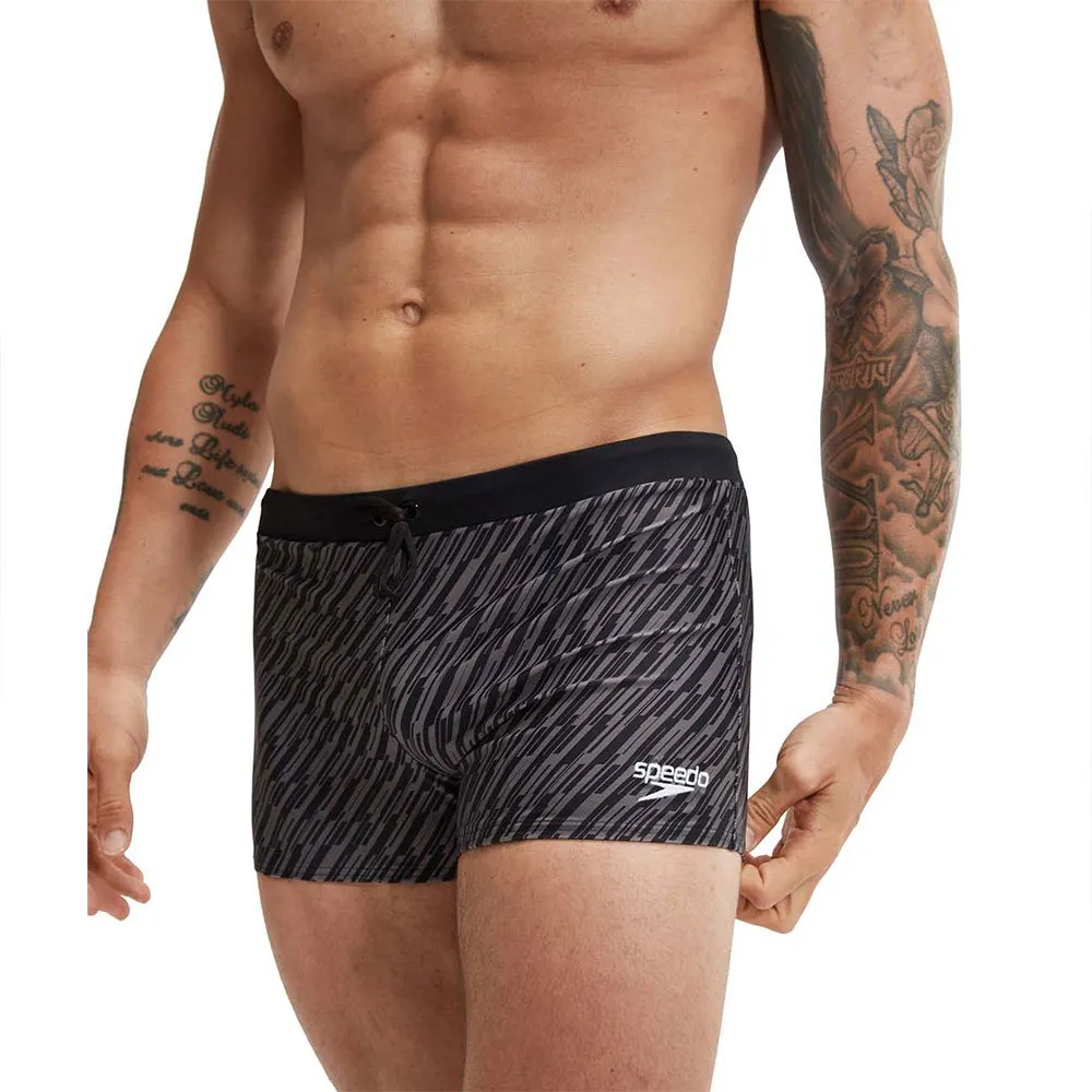 Speedo Valmilton Aquashort Homme – Maillot De Bain Court Résistant Chlore, Ceinture Cordon, Confort & Style Moderne