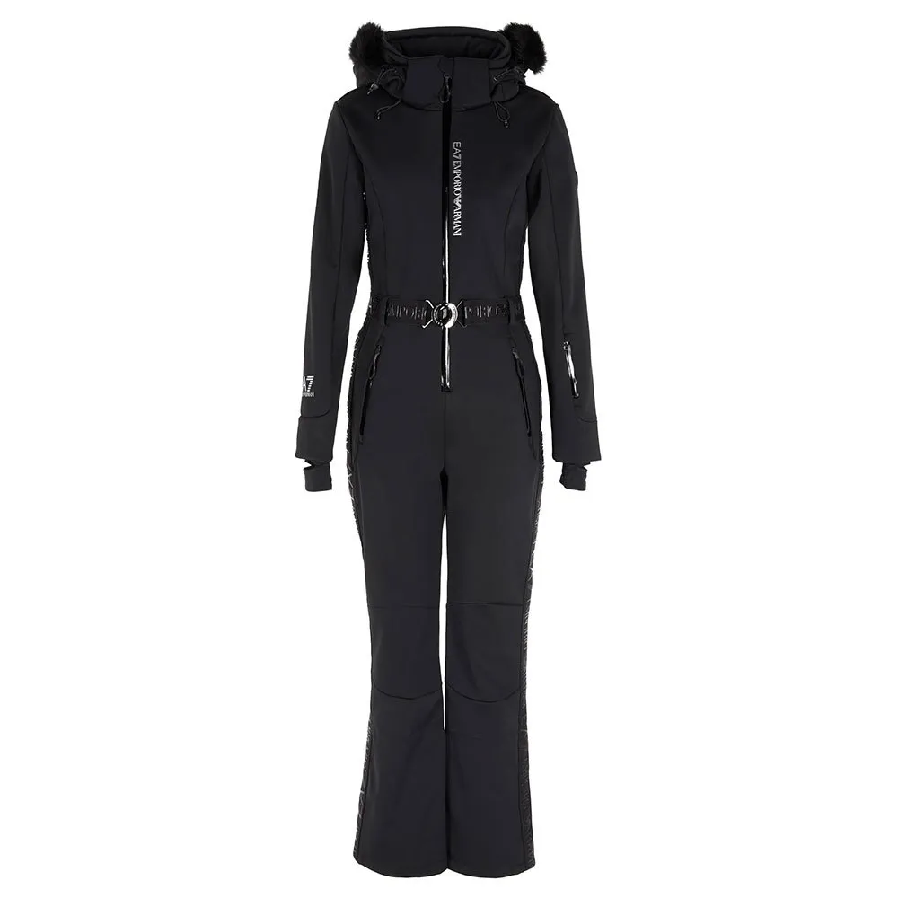 EA7 EMPORIO ARMANI 6RTD02 race suit Black | Snowinn