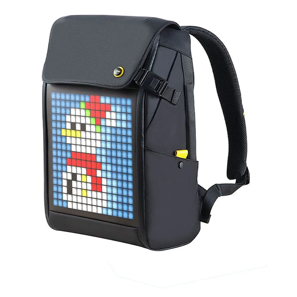 Divoom Pixel Rucksack Schwarz | Dressinn