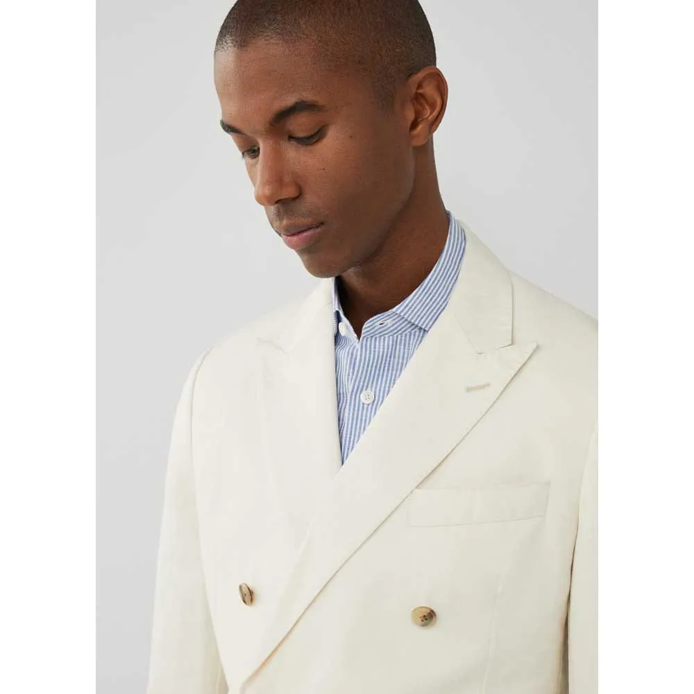 Veste Hackett Delave En Lin - Couleur Marine - Neuf Avec étiquettes