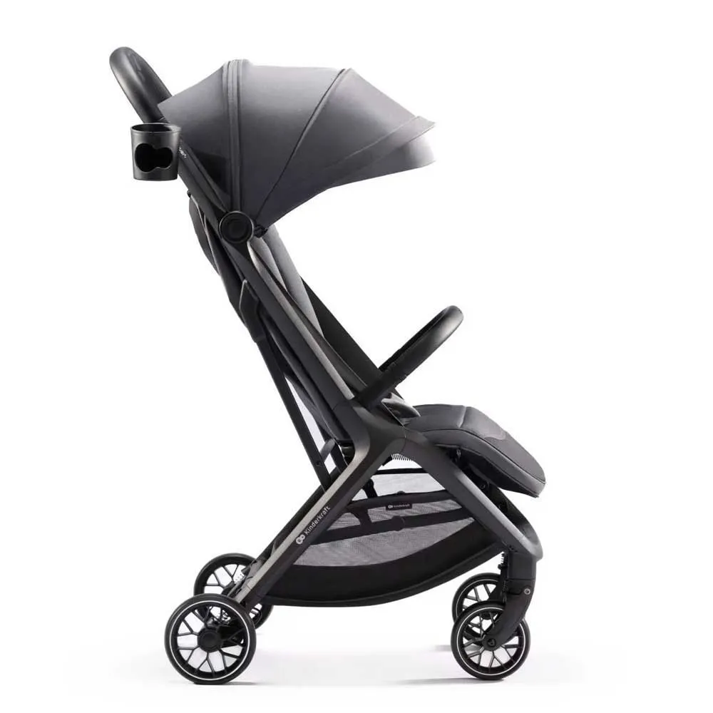 Kinderkraft Nubi 2 ベビーカー グレー | Kidinn 軽量ベビーカー