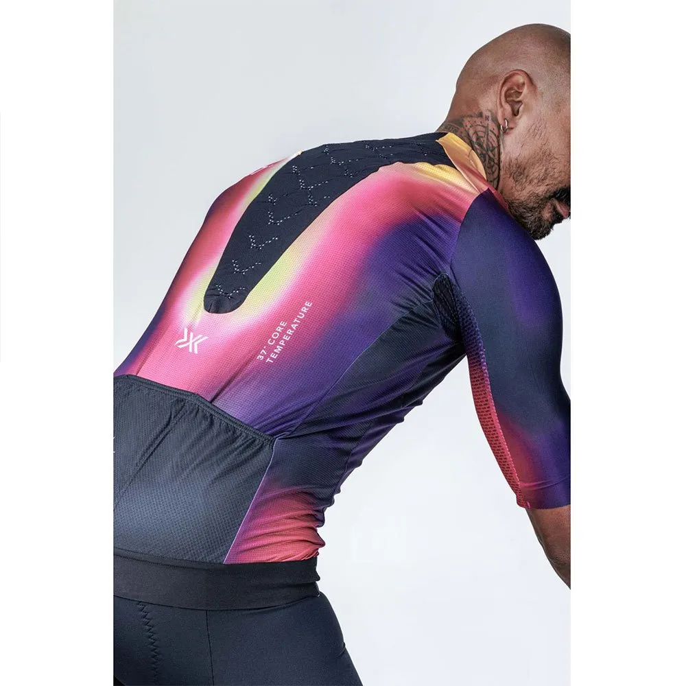 X-BIONIC Corefusion Aero short sleeve jersey, Purple | Bikeinn