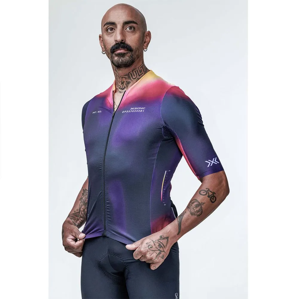 X-BIONIC Corefusion Aero short sleeve jersey, Purple | Bikeinn