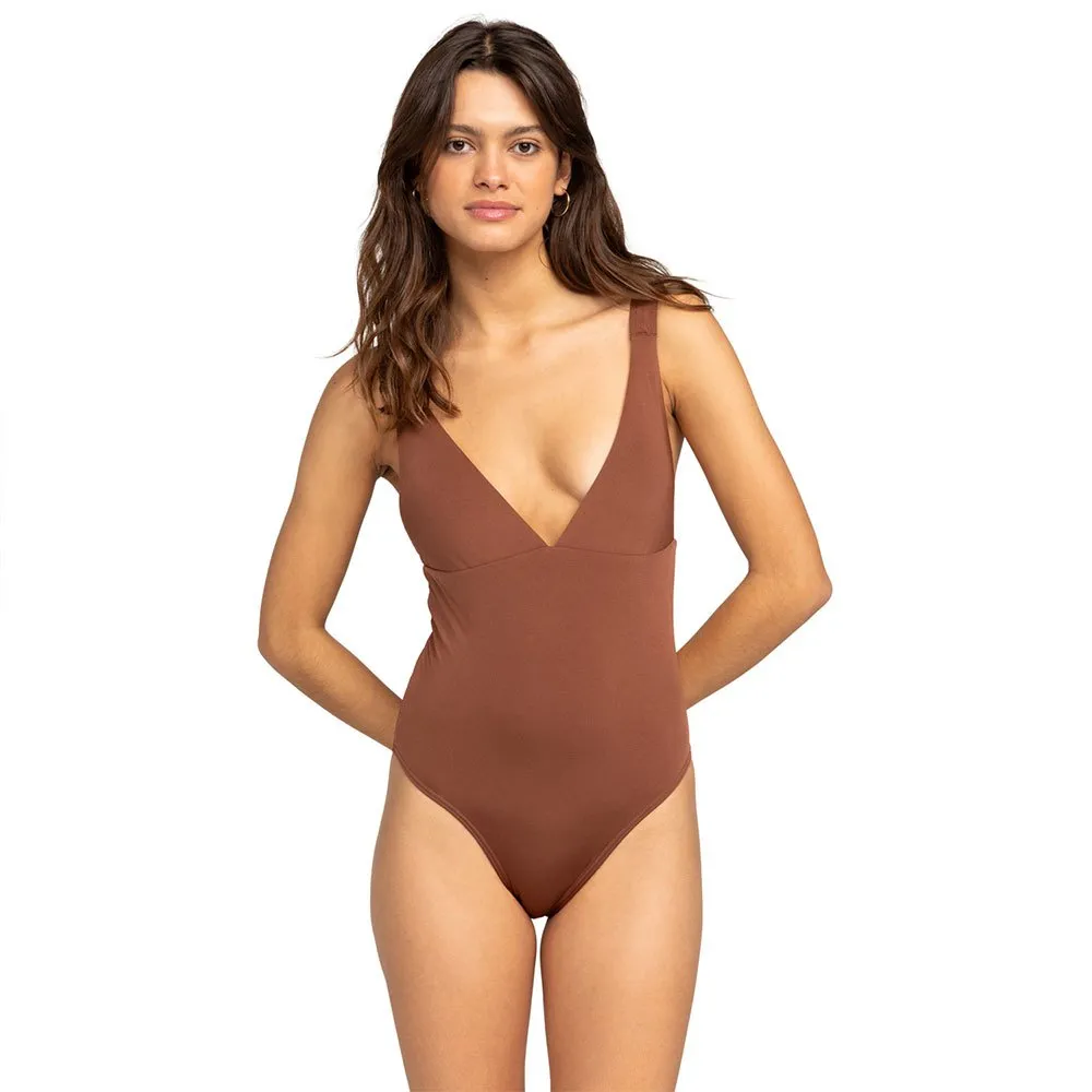 Roxy Femme Wave 7 inch Maillot De Bain, Basil, XS EU
