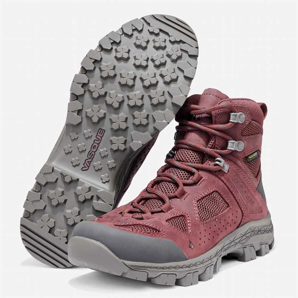 Vasque 7 Gore Tex Hiking‎ Mountaineering Boot Red Gray Vibram Outdoor Gore Tex Vasque 7 Gore Tex Hiking Mountaineering Boot Red Gray Vibram  main image 4
