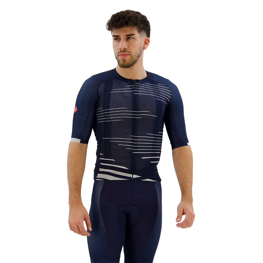Castelli Climber´s 4.0 short sleeve jersey, Blue | Bikeinn