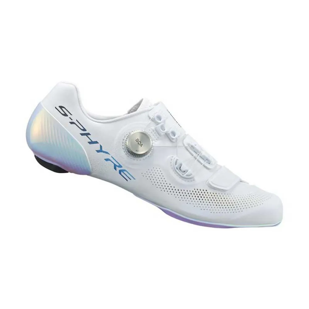 SHIMANO ロードシューズ ホワイト RC3 シマノ RC3 SH-RC300 ワイドサイズ SPD-SL シューズ