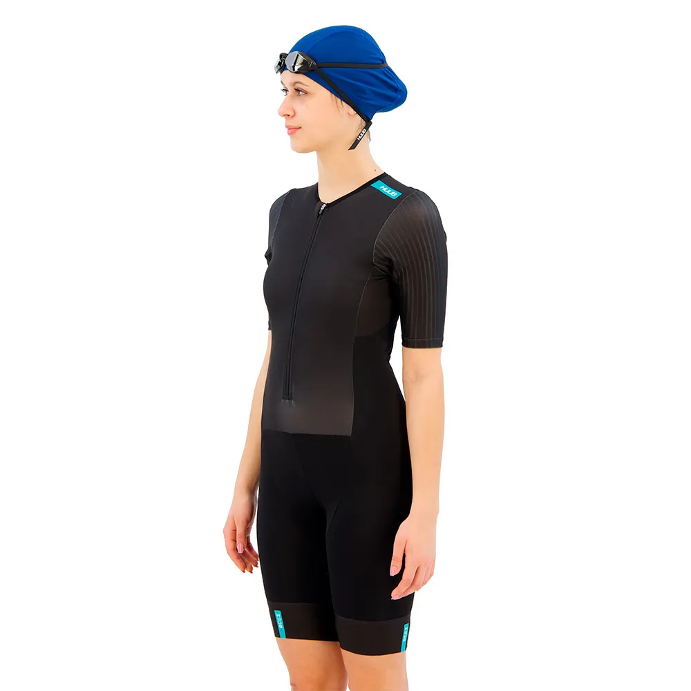 HUUB ETERNAL AERO LC TRISUITレディースS HUUB Eternal Aero LC Short Sleeve Trisuit Black | Runnerinn