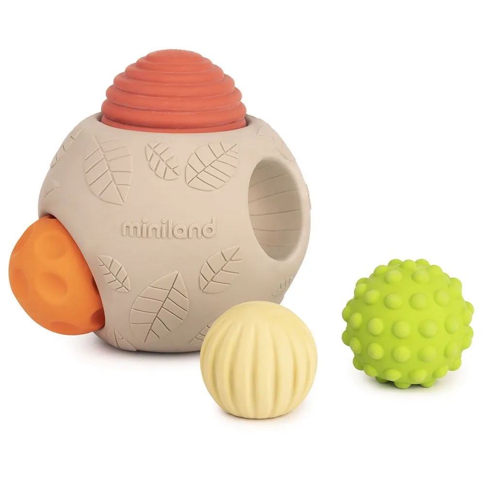 Miniland Large Sensory Balls Yellow Kidinn