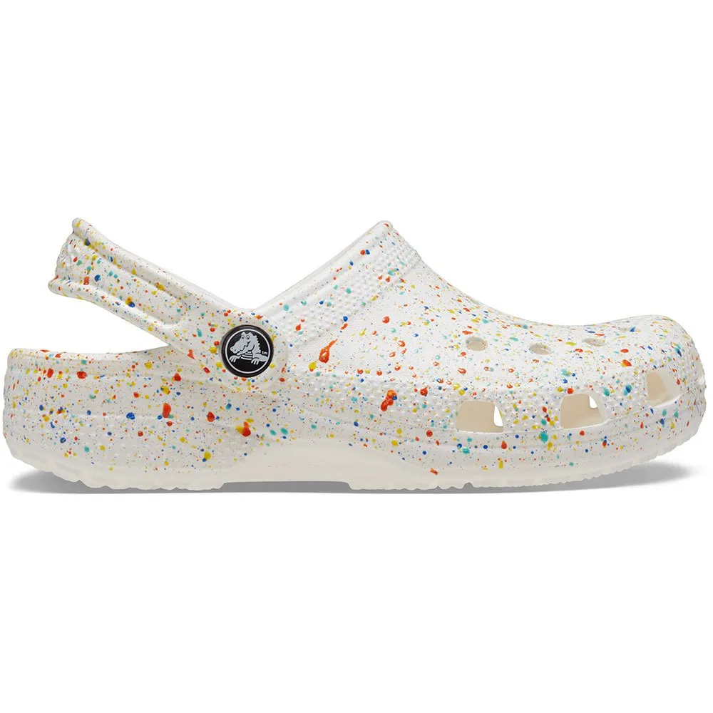 Crocs Classic Paint Splatter Clogs Multicolor | Dressinn
