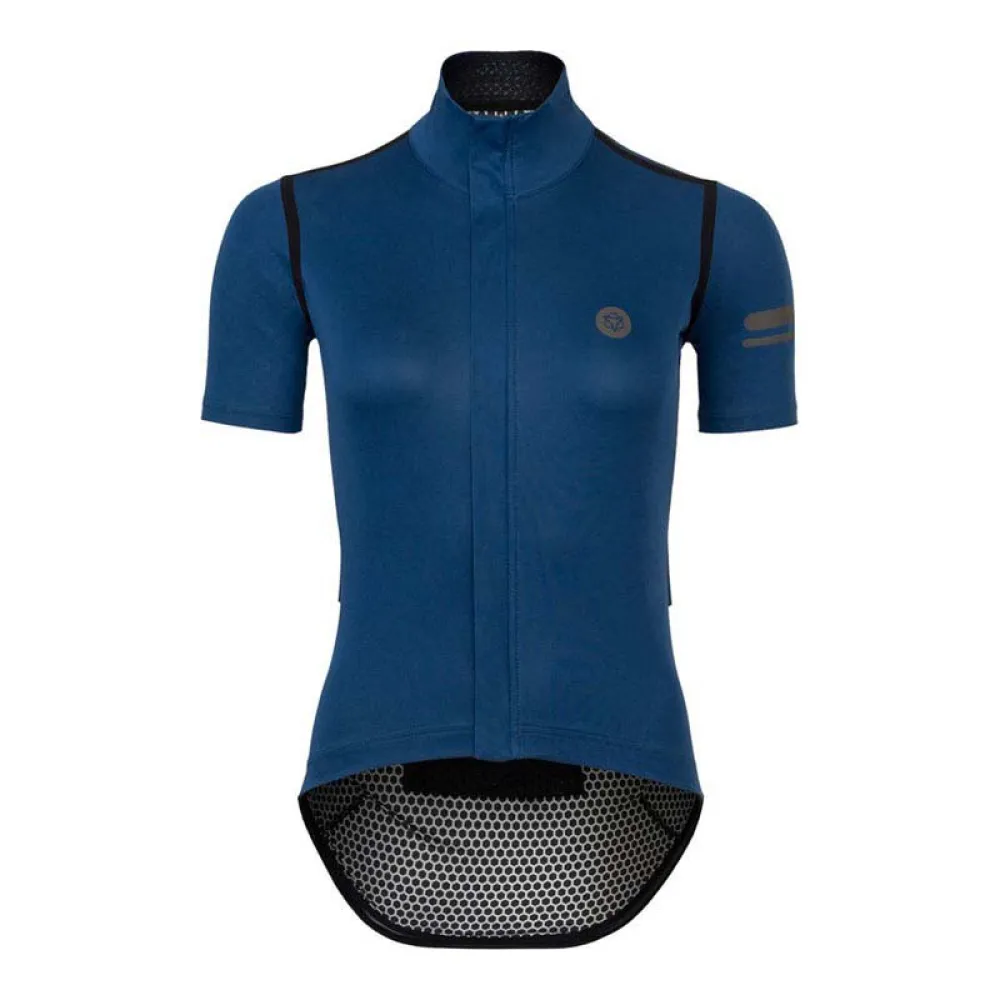 AGU Rain Performance short sleeve jersey, Blue | Bikeinn