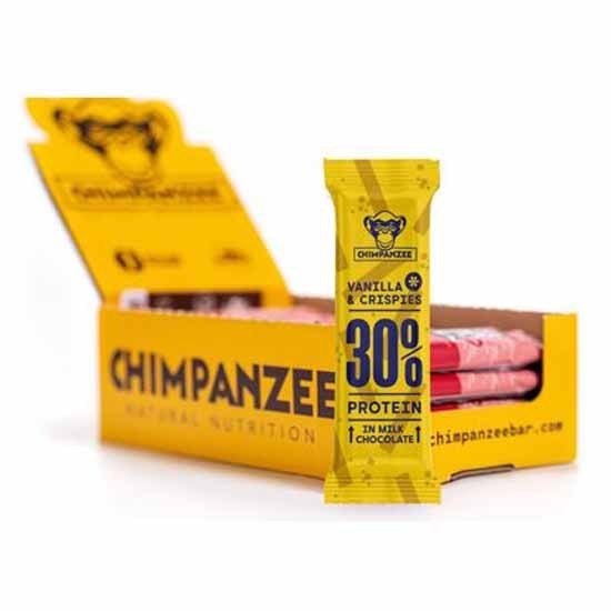 chimpanzee-caja-barritas-energeticas-proteina-50g-vainilla---crispies-20-unidades