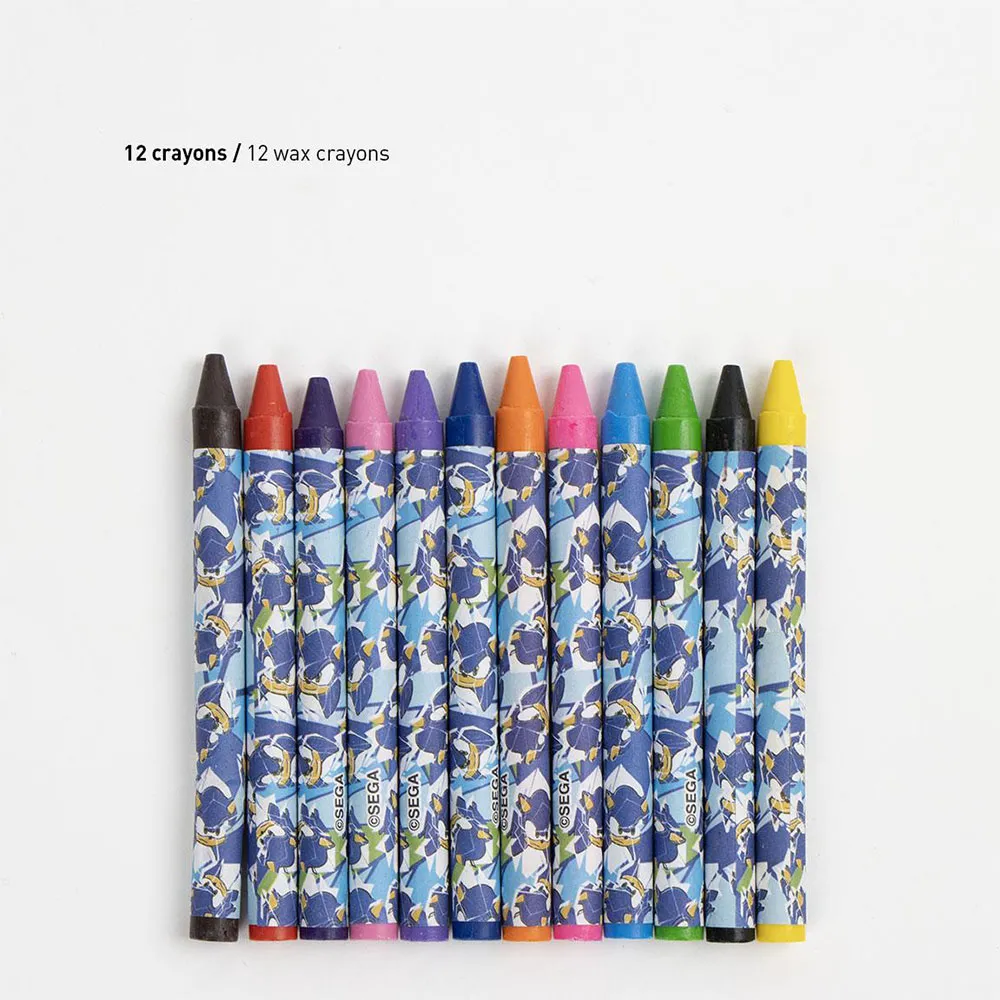 Crayola : Cahier de coloriage Sonic avec autocollants Crayola : Cahier de coloriage Sonic avec autocollants