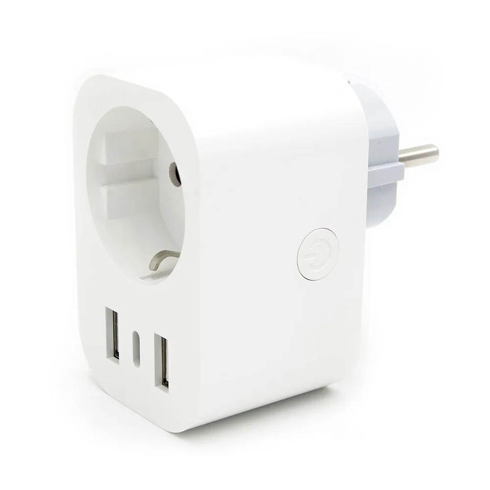 Smart WiFi Steckdose Mit Verbrauchsmesser – Fernsteuerung Per App, Energiemonitor