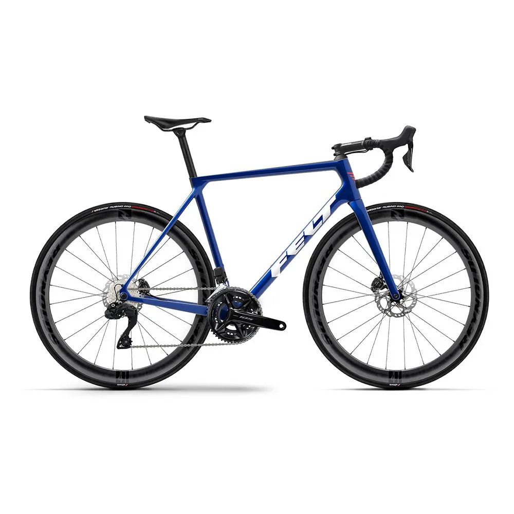 Felt FR Advanced 24s 105 Di2 2024 road bike, Blue | Bikeinn