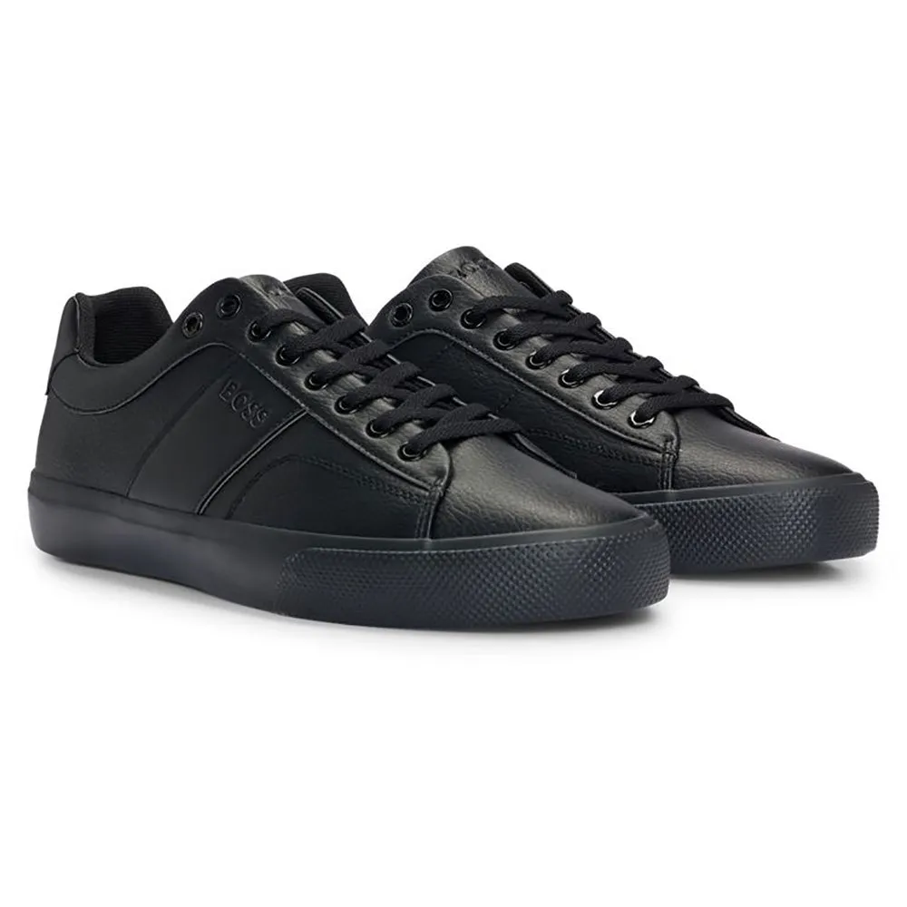 BOSS by Hugo Boss BOSS - Aiden - Scarpe di tela minimal nere-Nero
