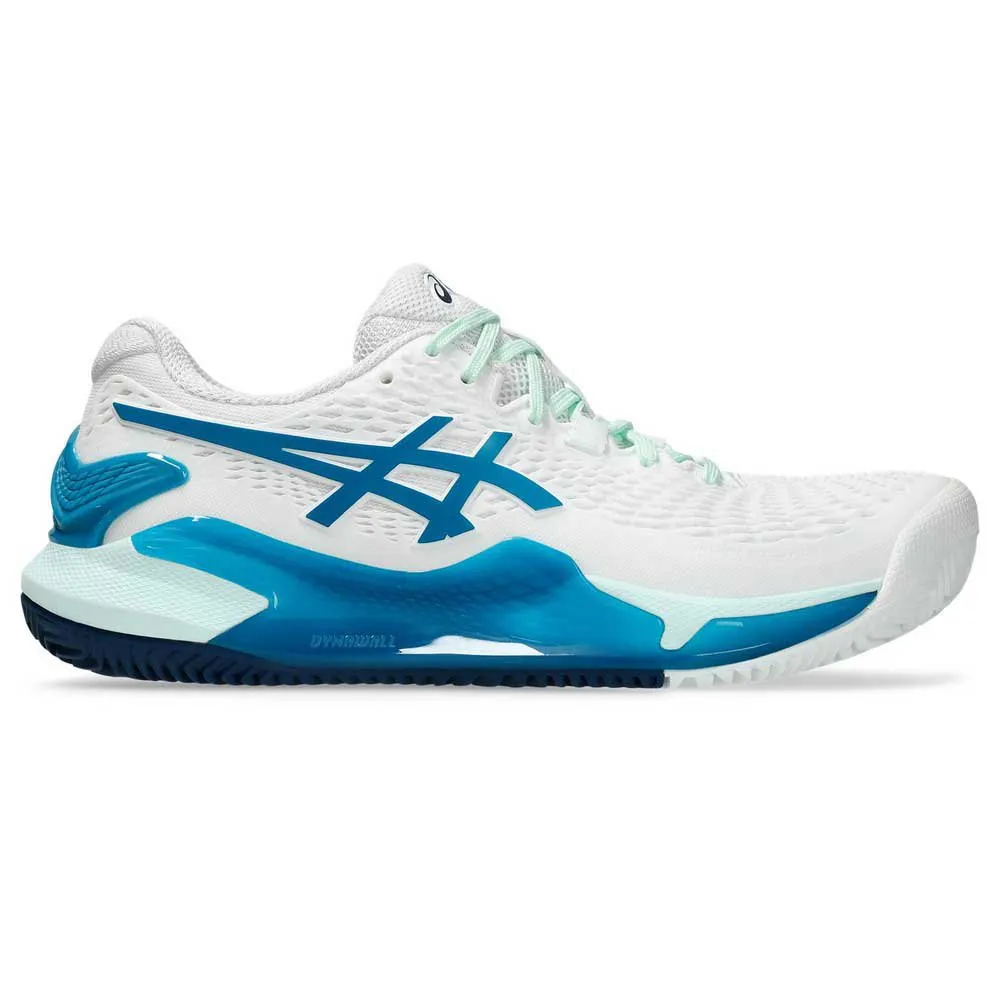 【アシックス】ASICS Gel-Resolution 9 CLAY WHITE ★テニス★ Asics Gel-Resolution 9 clay shoes White | Smashinn