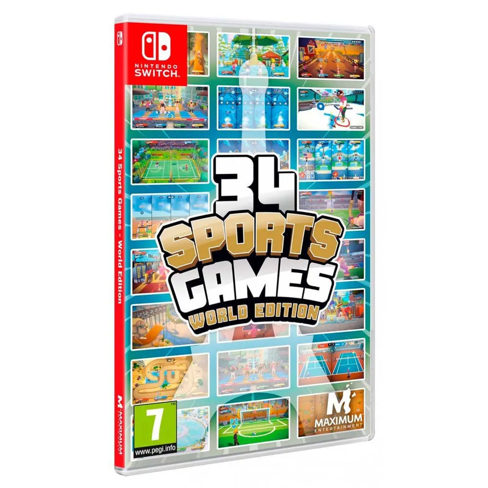Nintendo Switch 34 Sports Games - World Edition クリア| Techinn