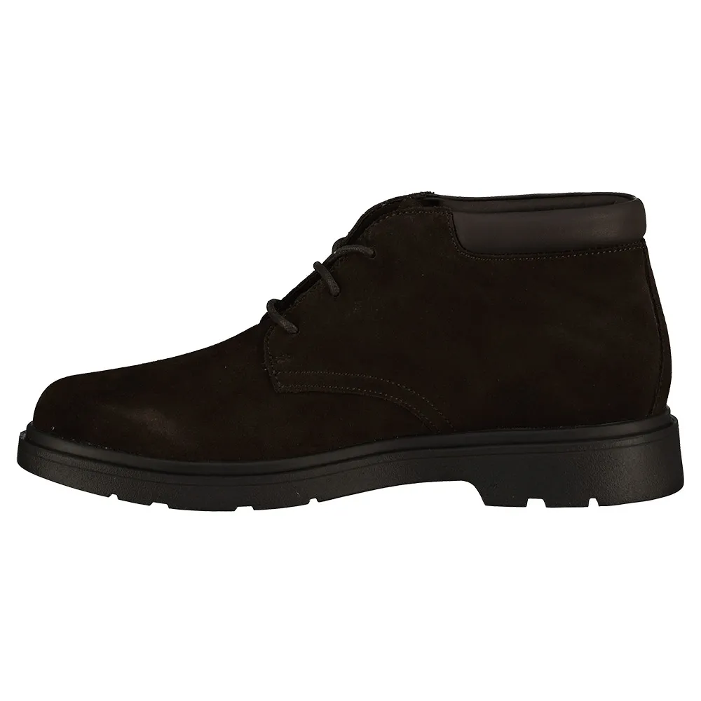 Geox Herren Spherica EC1 ABX – Wasserdichte Winterstiefelette Mit Stoßdämpfung, Veloursleder