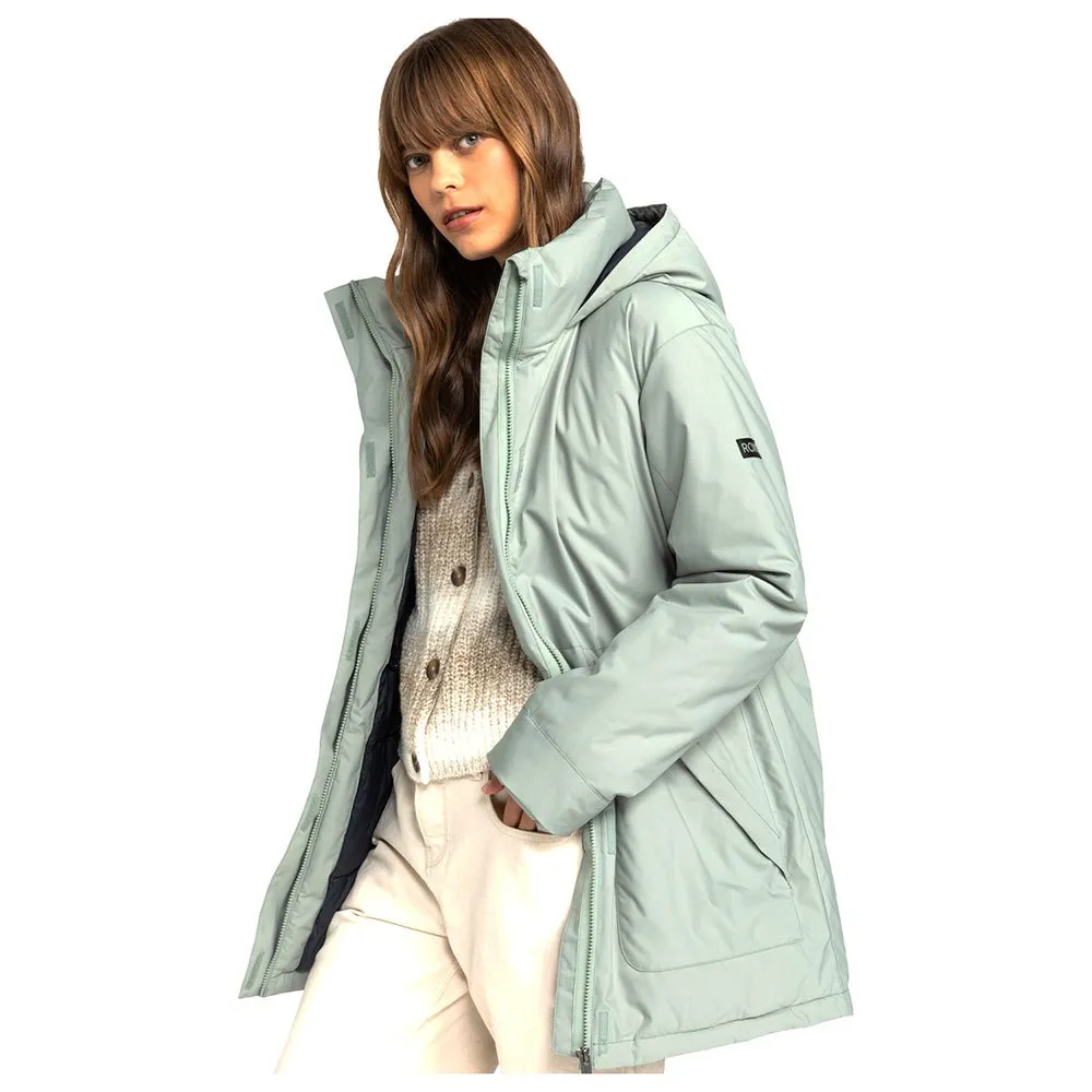 Green Roxy Jacket Roxy Serena jacket Green | Dressinn