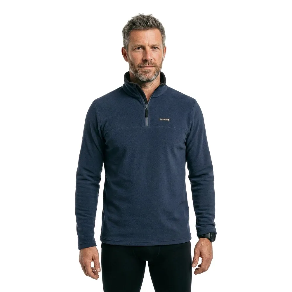 Polaire LAFUMA Access Micro Full Zip - Coupe Athlétique, 2 Poches Zippées - Parfaite Couche Intermédiaire Randonnée